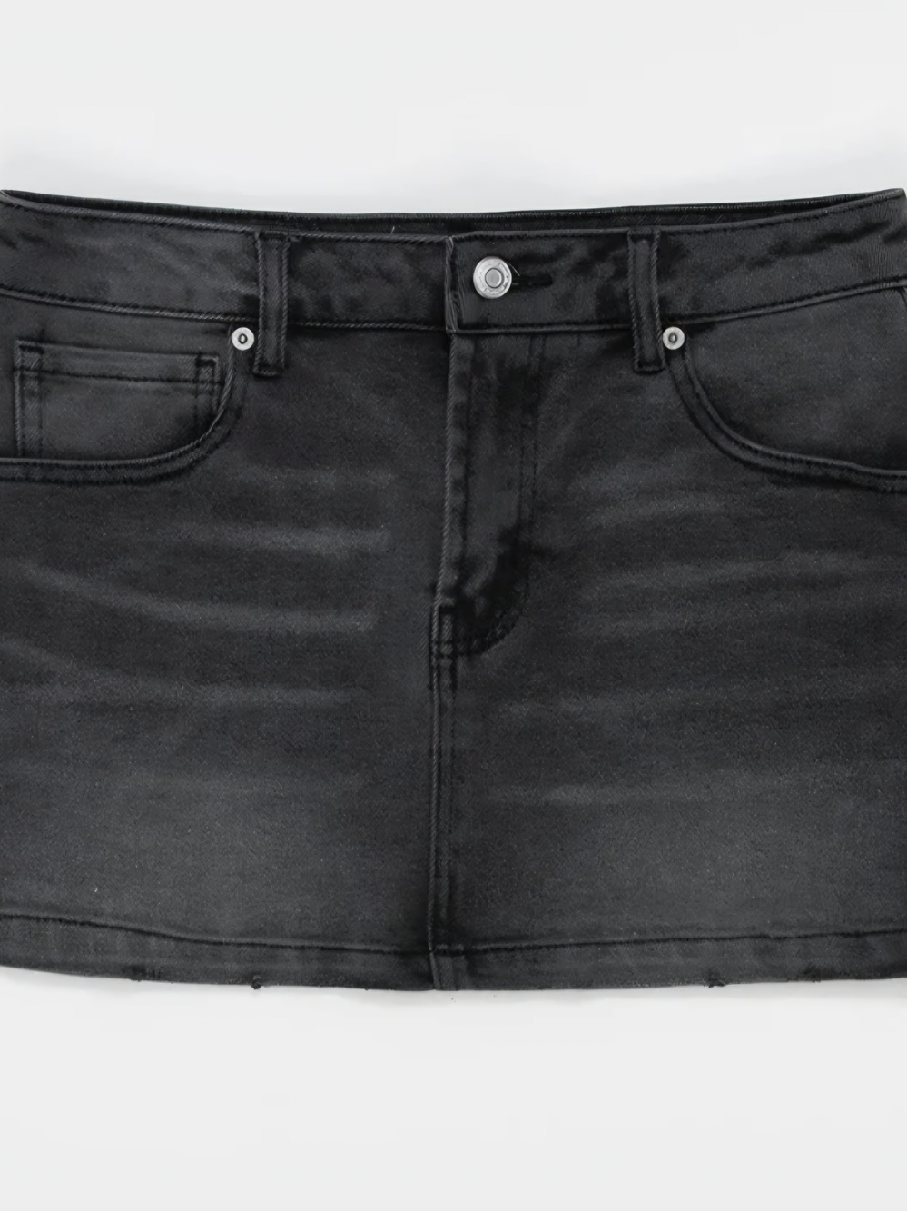 RSQ Black Denim Mini Skirt - Picture 4 of 5